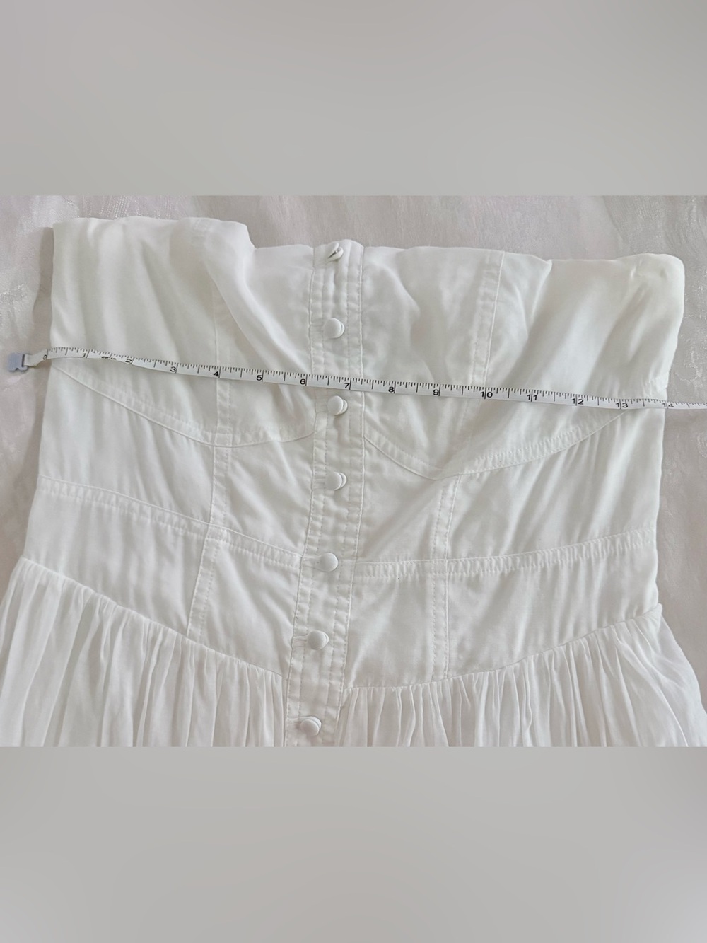 Anthropologie Island Flounce Maxi Dress - Picture 11 of 13